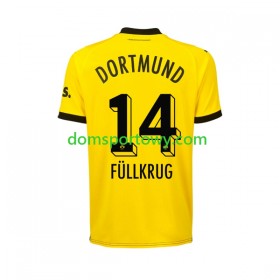 Koszulka Borussia Dortmund Niclas Fullkrug 14 Domowe Koszulki Piłkarskie 2023-2024 Krótki Rękaw